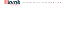 Tablet Screenshot of niamhdesignstudio.com